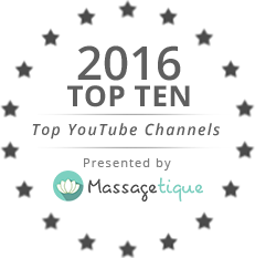 Massagetique.com Top 10 YouTube Channel Seal